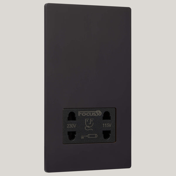 Black Inserts/1G Black/Lutron Signature Square 1G Black/Matt Black