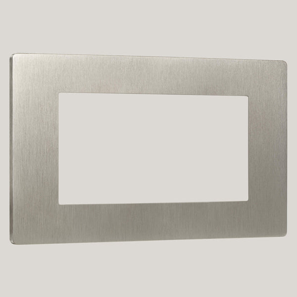 4G/Lutron Signature Square 4G/Satin Nickel