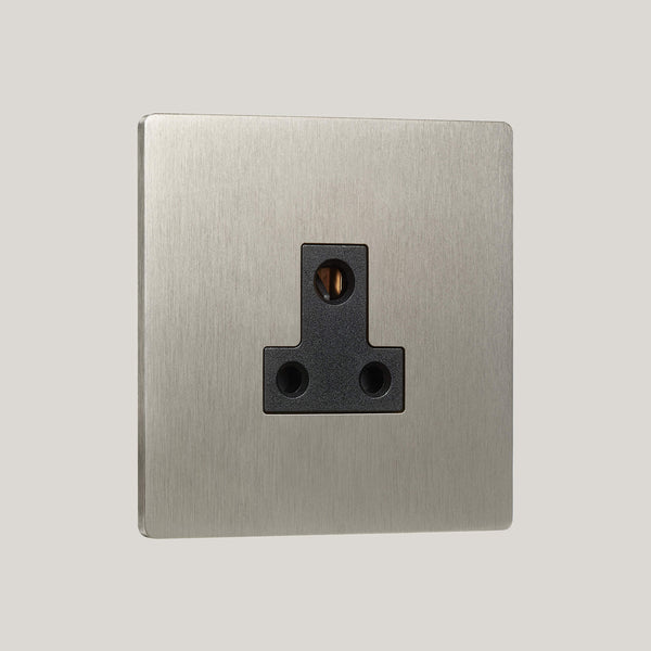 BLACK INSERTS/1G Black/Lutron Signature Square 1G Black/Satin Nickel