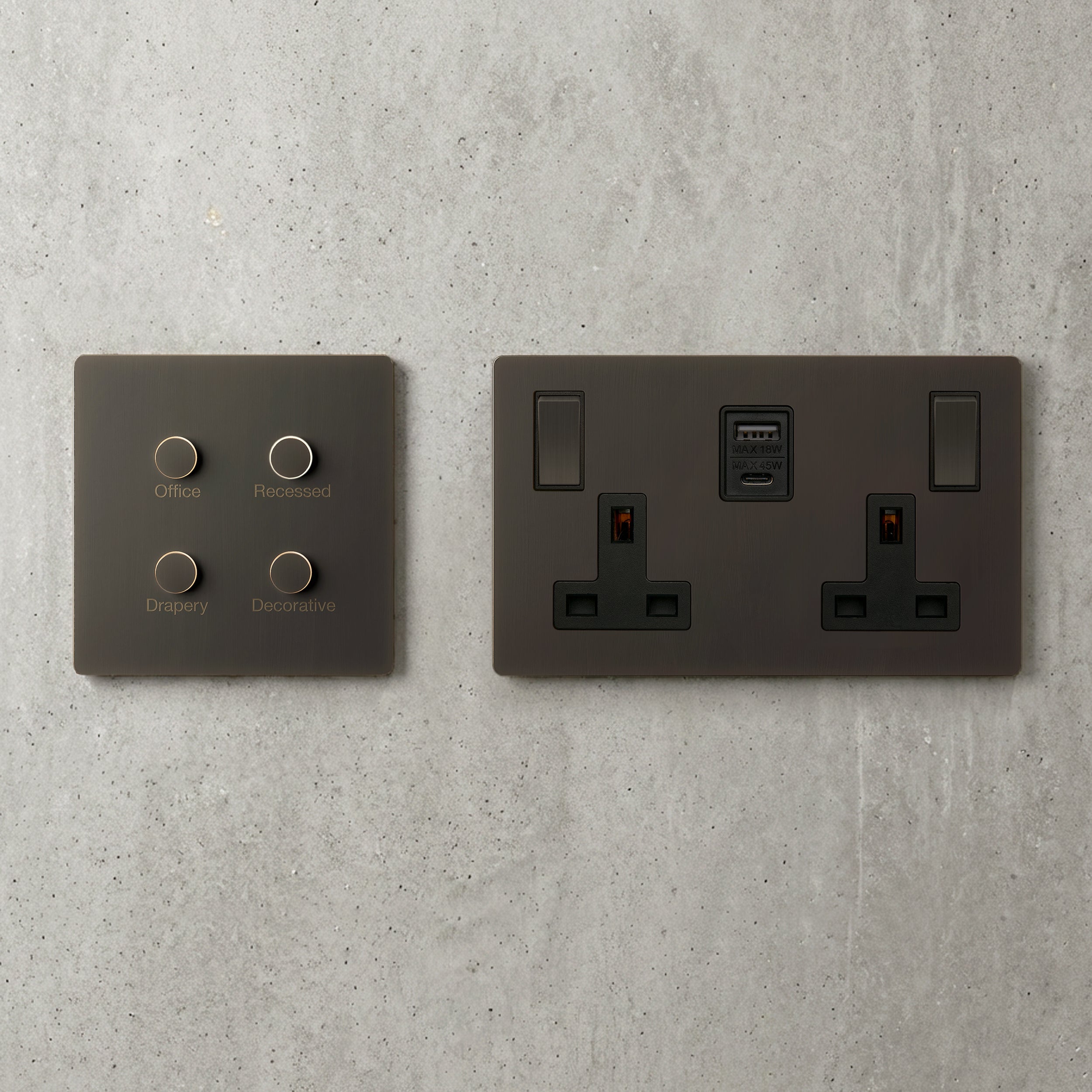 Lutron Aged Bronze