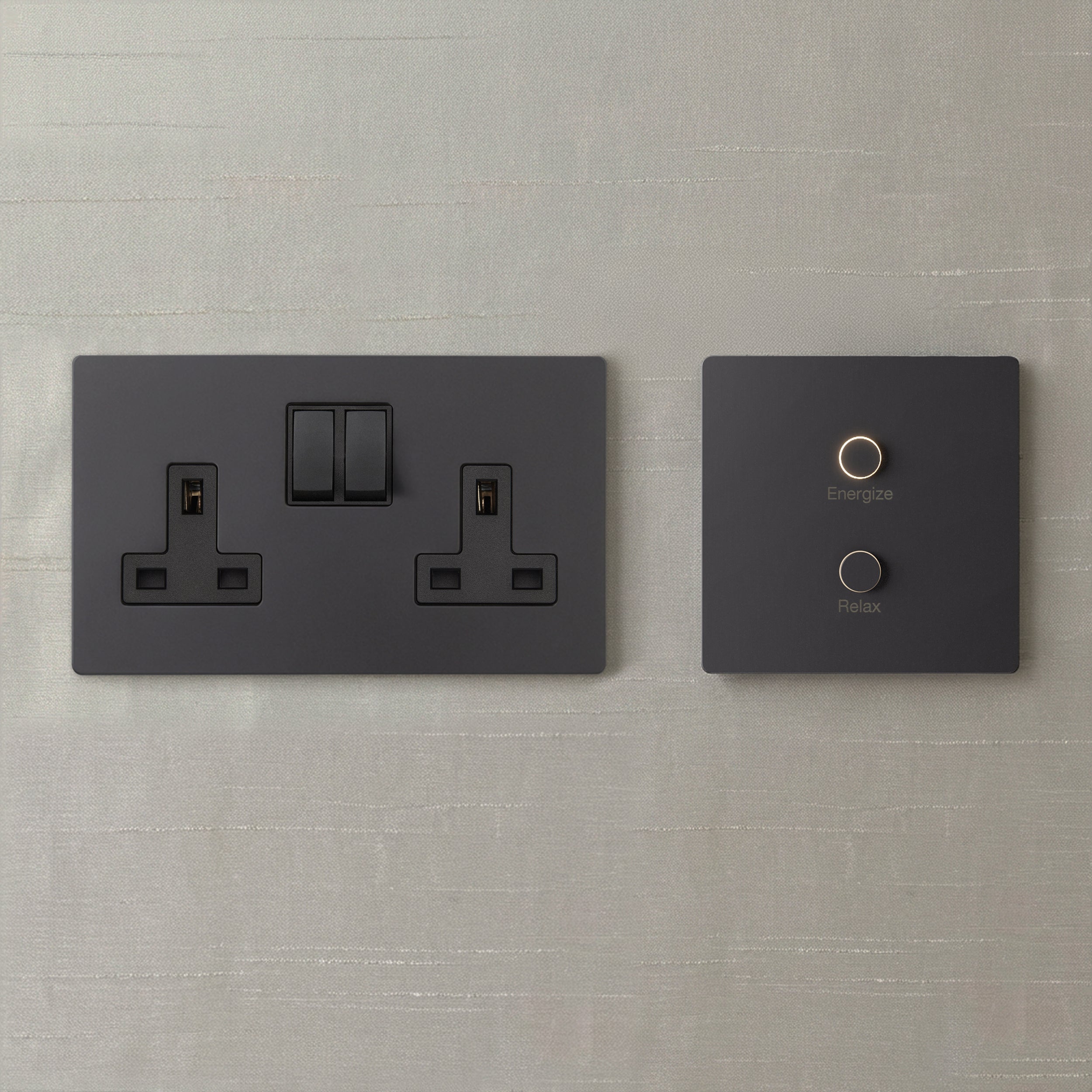 Lutron Matt Black