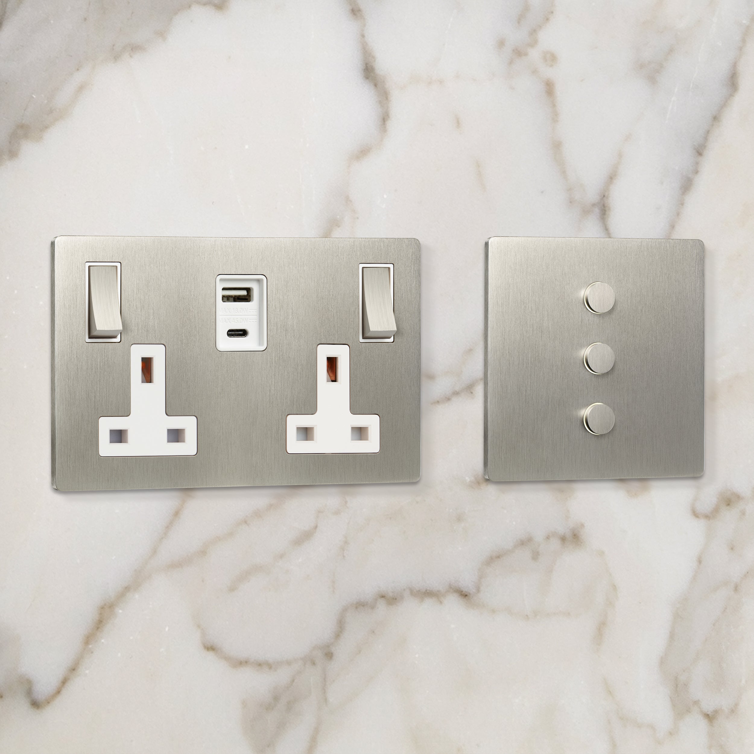 Lutron Satin Nickel