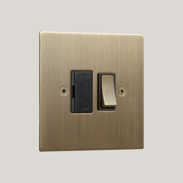 Black Inserts/Ambassador Square Black/Antique Brass