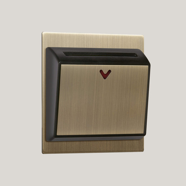 Black Inserts/Ambassador Square Black/Antique Brass