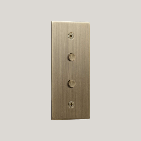 No Led/2G No-Led/Ambassador Square 2G No-Led/Antique Brass