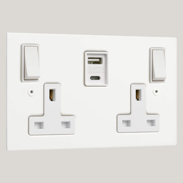White Inserts/2G White-45W/Ambassador Square 2G White-45W/Matt White