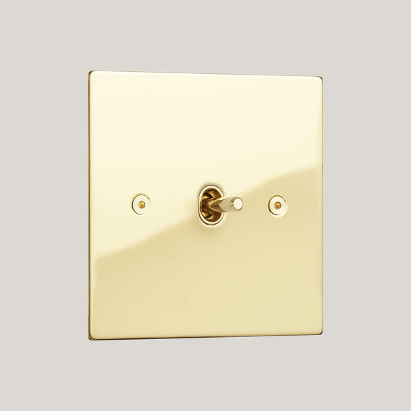 Contemporary/1G Contemporary/Ambassador Square 1G-Contemporary/Polished Brass