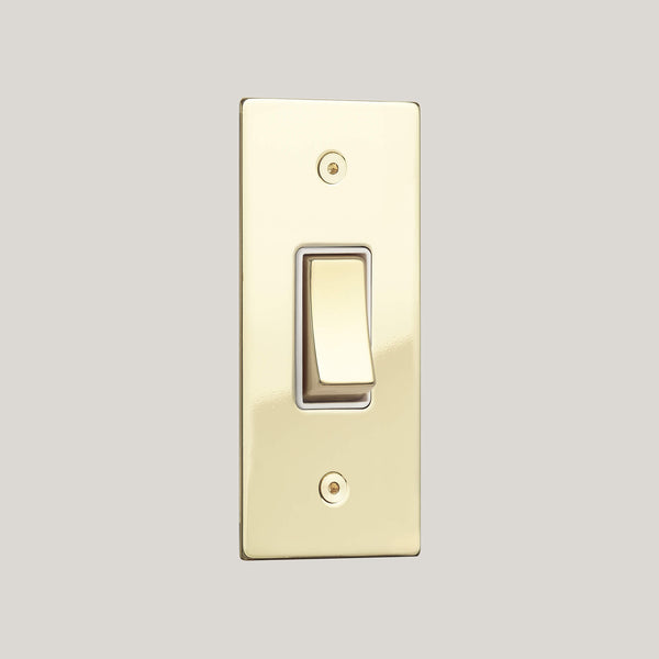 White Inserts/1G White/Ambassador Square 1G White/Polished Brass Unlacquered