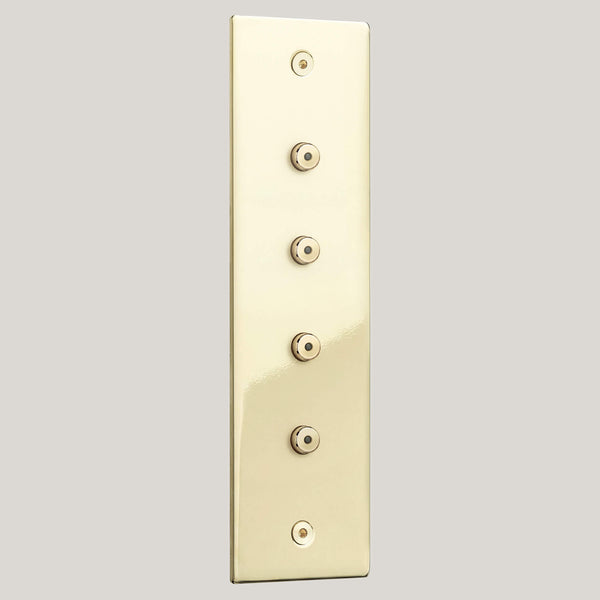 Led/4G Led/Ambassador Square 4G Led/Polished Brass Unlacquered