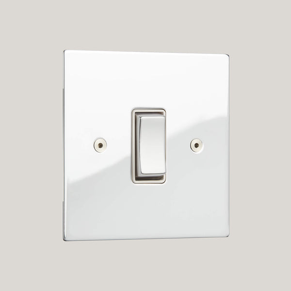 White Inserts/1G White/Ambassador Square 1G White/Polished Chrome