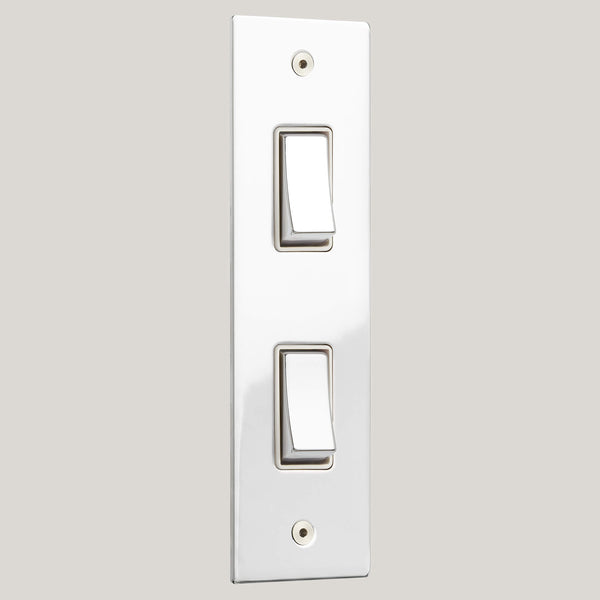 White Inserts/2G White/Ambassador Square 2G White/Polished Chrome