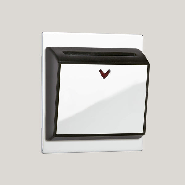 Black Inserts/Ambassador Square Black/Polished Chrome