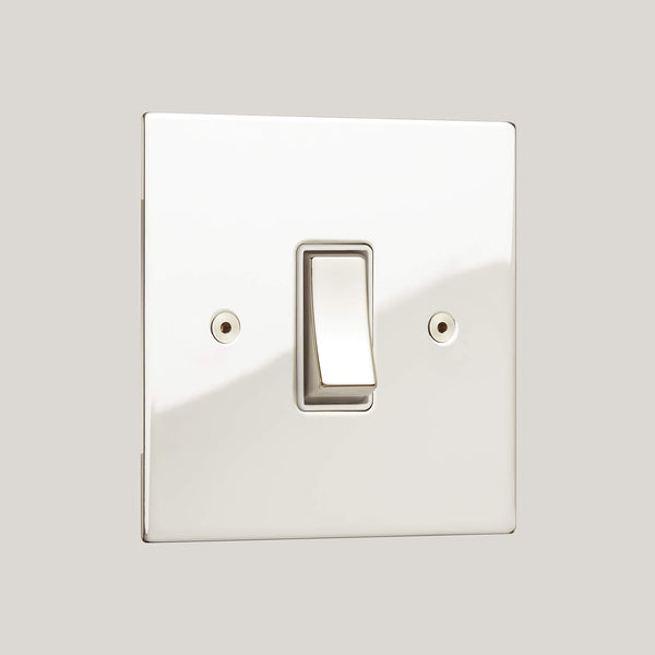 White Inserts/1G White/Ambassador Square 1G White/Polished Nickel