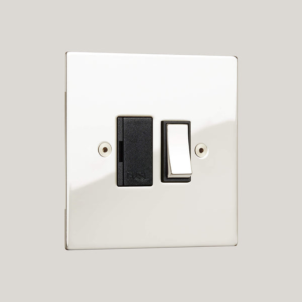 Black Inserts/Ambassador Square Black/Polished Nickel