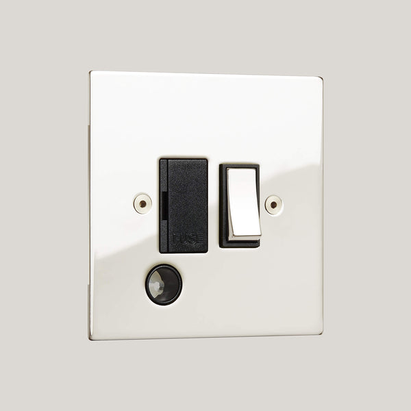 Black Inserts/Ambassador Square Black/Polished Nickel