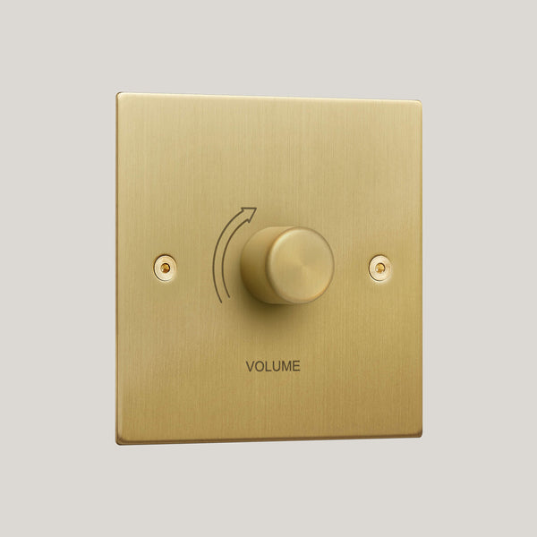 Ambassador Square/Satin Brass