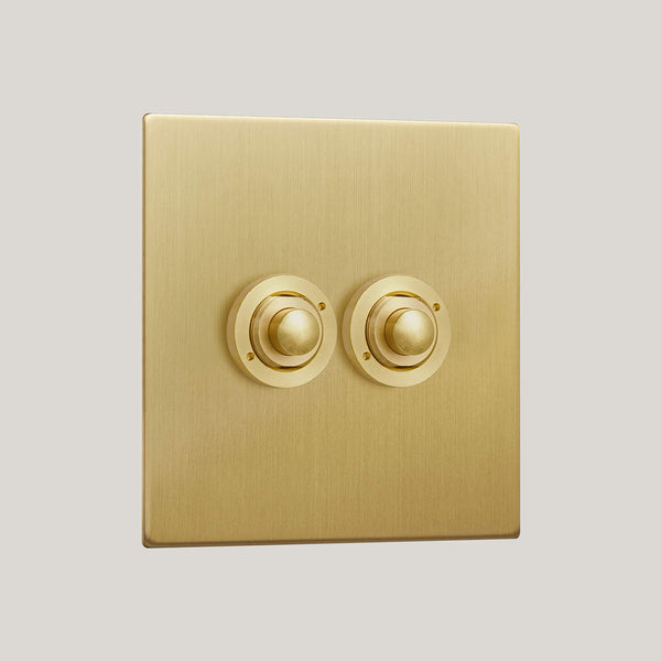 2G/Ambassador Square 2G/Satin Brass