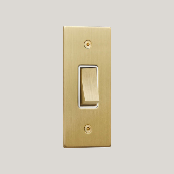White Inserts/1G White/Ambassador Square 1G White/Satin Brass