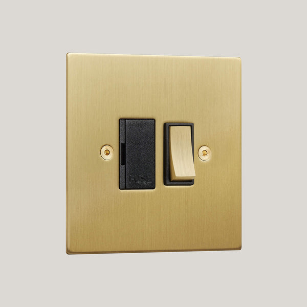 Black Inserts/Ambassador Square Black/Satin Brass