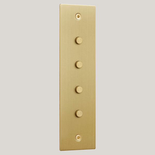 No Led/4G No-Led/Ambassador Square 4G No-Led/Satin Brass