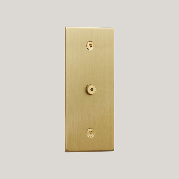 Led/1G Led/Ambassador Square 1G Led/Satin Brass