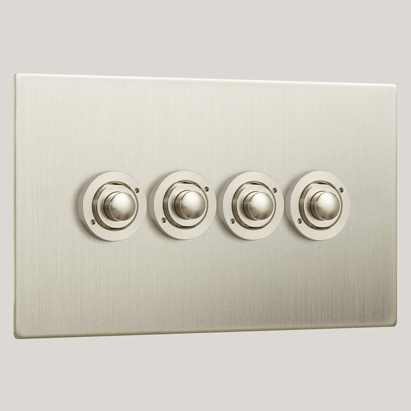 4G/Ambassador Square 4G/Satin Nickel