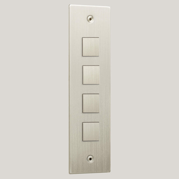 No Led/4G No-Led/Ambassador Square 4G No-Led/Satin Nickel