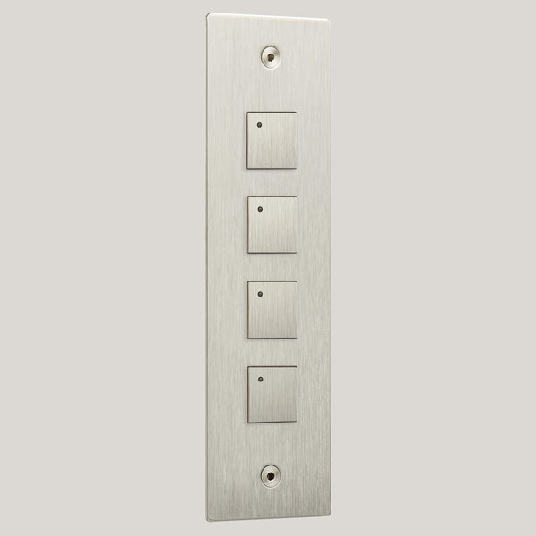Led/4G Led/Ambassador Square 4G Led/Satin Stainless