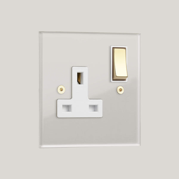White Inserts/1G White/Prism 1G White/Polished Brass Unlacquered