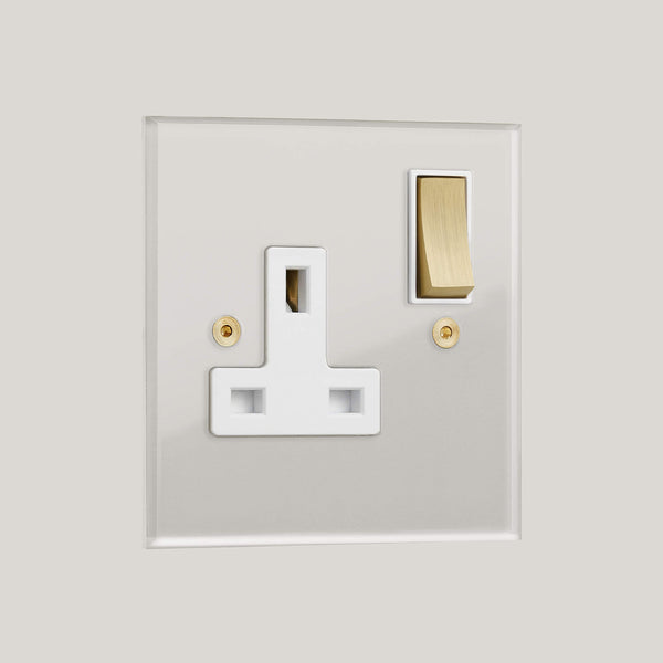 White Inserts/1G White/Prism 1G White/Satin Brass
