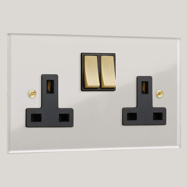 Black Inserts/2G Black/Prism 2G Black/Satin Brass