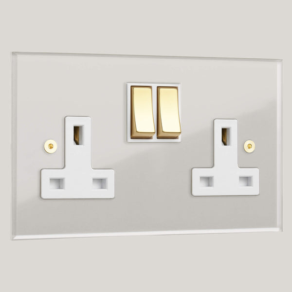 White Inserts/2G White/Prism 2G White/Polished Brass