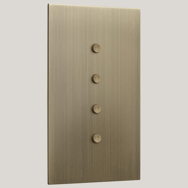 No Led/4G-Vertical No-Led/Renaissance 4G-Vertical No-Led/Antique Brass