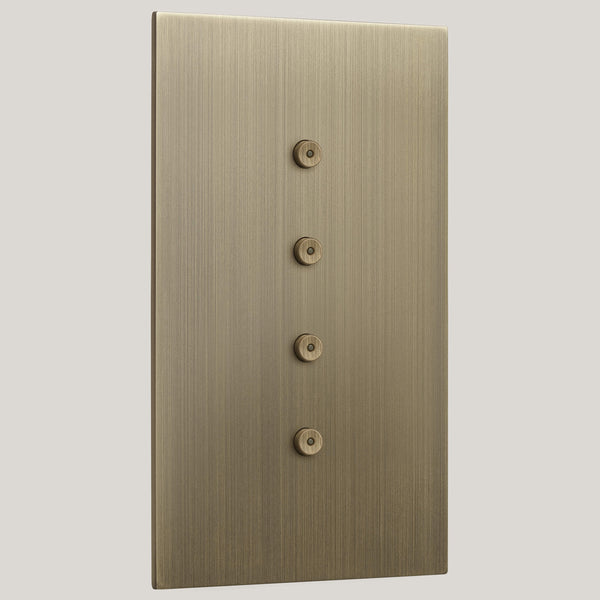 Led/4G-Vertical Led/Renaissance 4G-Vertical Led/Antique Brass