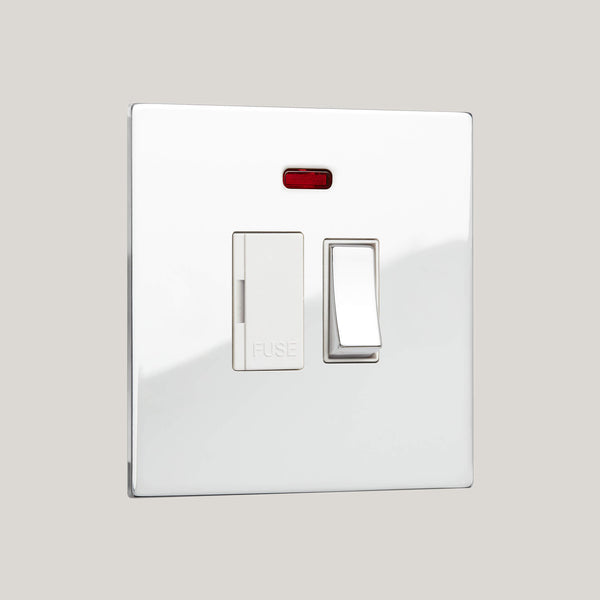 White Inserts/Renaissance White/Polished Chrome