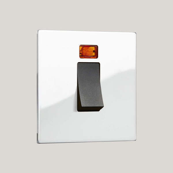 Black Inserts/Black Led/1G Led Black/Renaissance 1G-Led Black/Polished Chrome