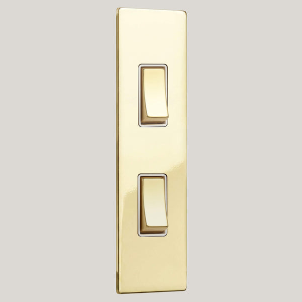 White Inserts/2G White/Renaissance 2G White/Polished Brass