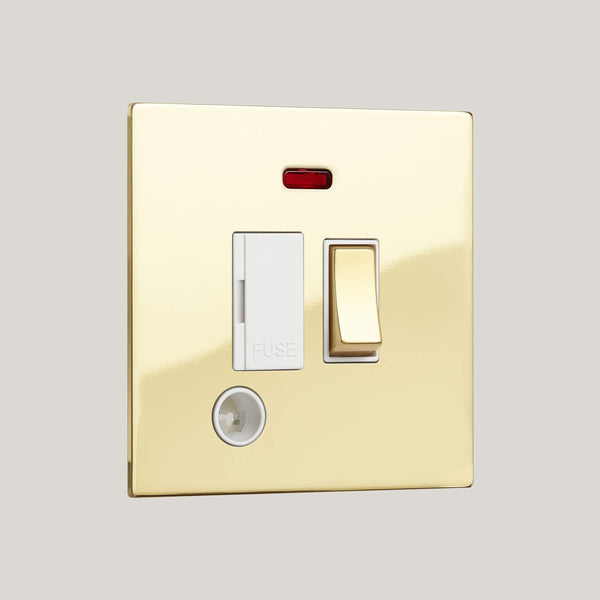 White Inserts/Renaissance White/Polished Brass