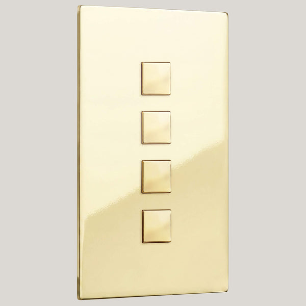 No Led/4G-Vertical No-Led/Renaissance 4G-Vertical No-Led/Polished Brass