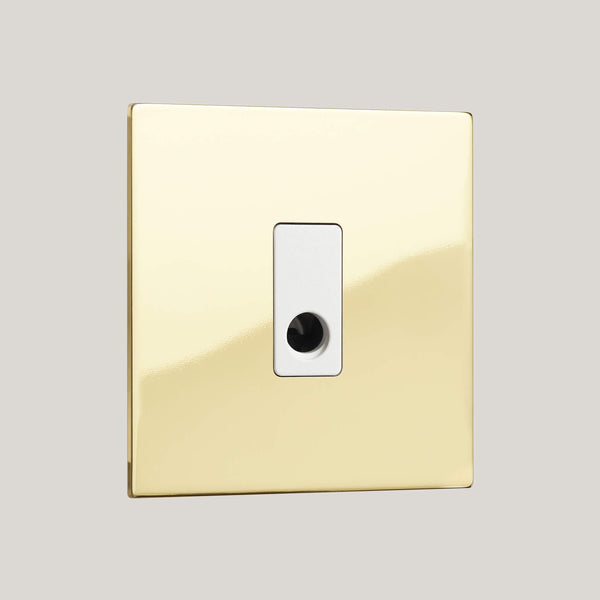White Inserts/Renaissance White/Polished Brass