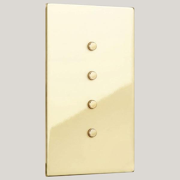 No Led/4G-Vertical No-Led/Renaissance 4G-Vertical No-Led/Polished Brass