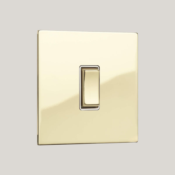White Inserts/1G White/Renaissance 1G White/Polished Brass Unlacquered