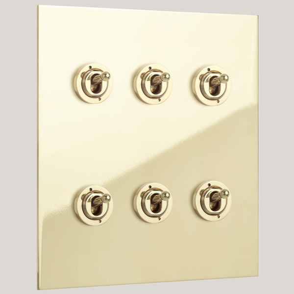 Traditional/6G Traditional/Renaissance 6G-Traditional/Polished Brass Unlacquered