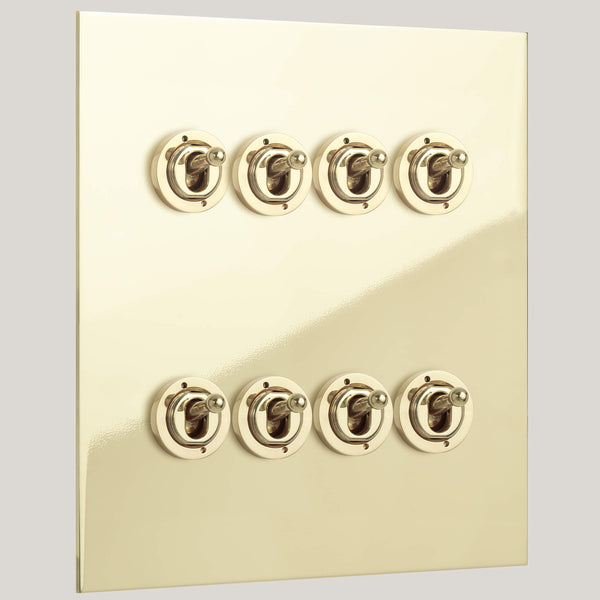Traditional/8G Traditional/Renaissance 8G-Traditional/Polished Brass Unlacquered