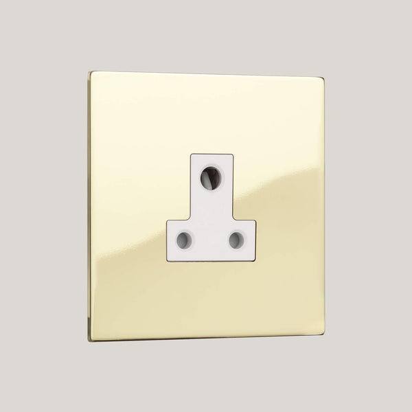 WHITE INSERTS/1G White/Renaissance 1G White/Polished Brass Unlacquered