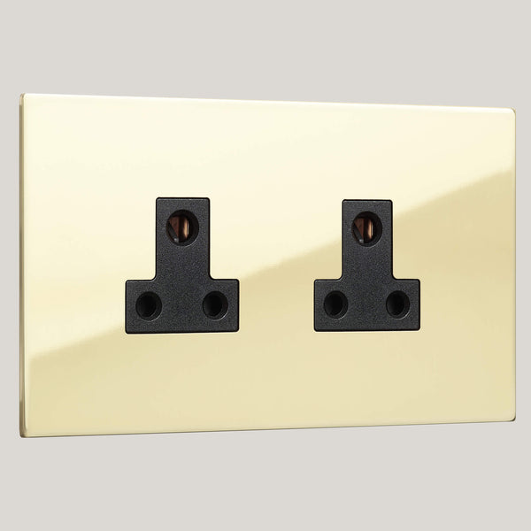 BLACK INSERTS/2G Black/Renaissance 2G Black/Polished Brass Unlacquered