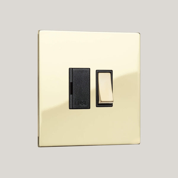Black Inserts/Renaissance Black/Polished Brass Unlacquered