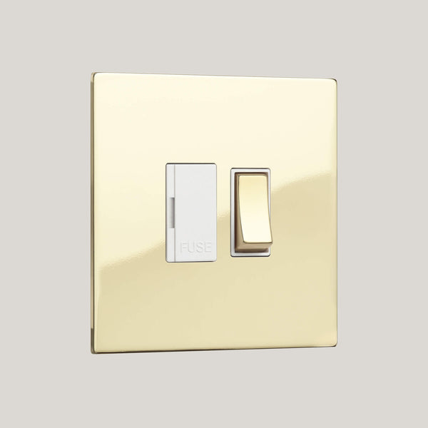 White Inserts/Renaissance White/Polished Brass Unlacquered