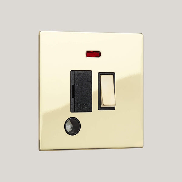 Black Inserts/Renaissance Black/Polished Brass Unlacquered