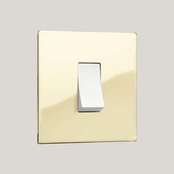 White Inserts/White No-Led/1G No-Led White/Renaissance 1G-No-Led White/Polished Brass Unlacquered